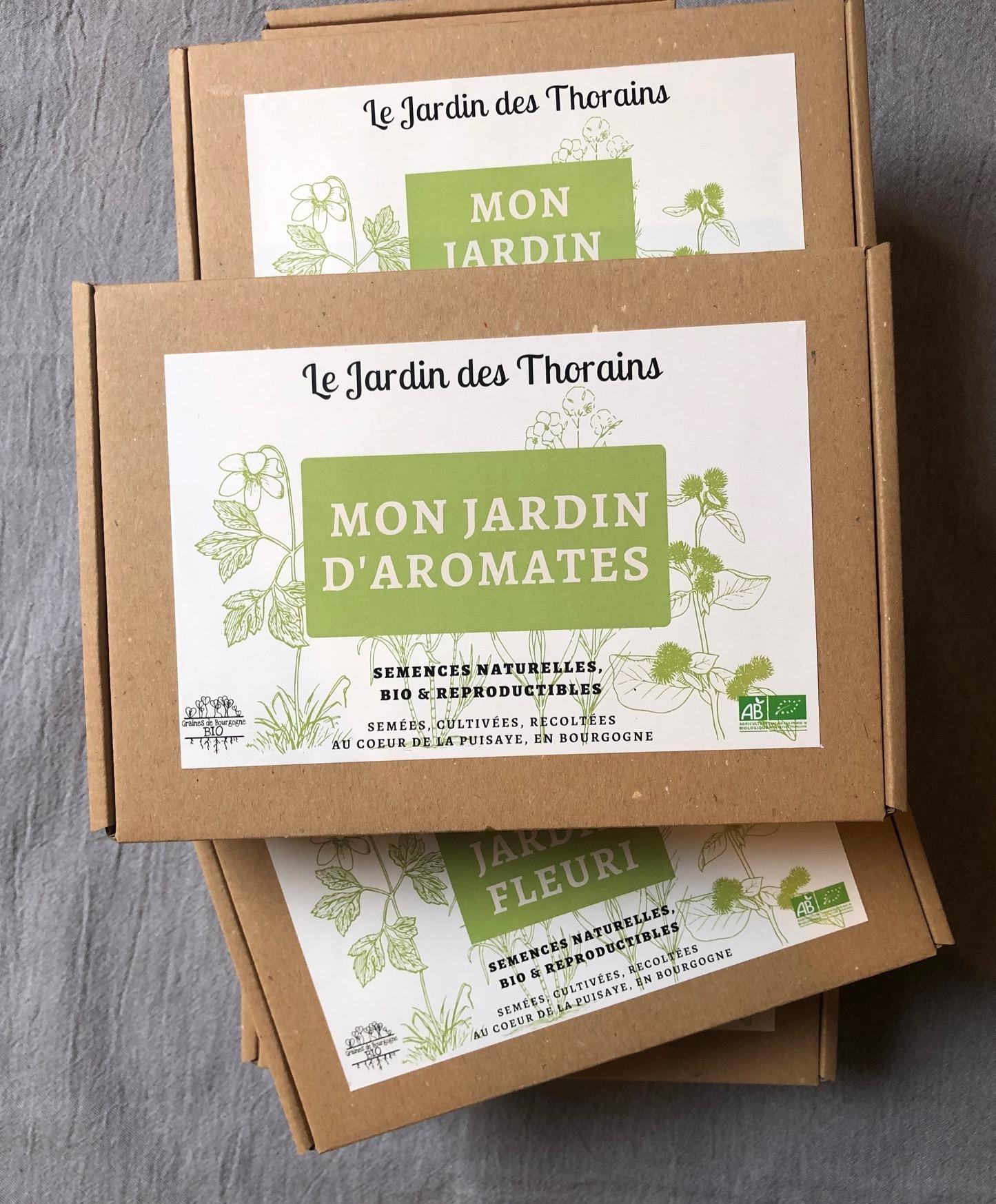 Coffret de 12 sachets de graines de plantes aromatiques