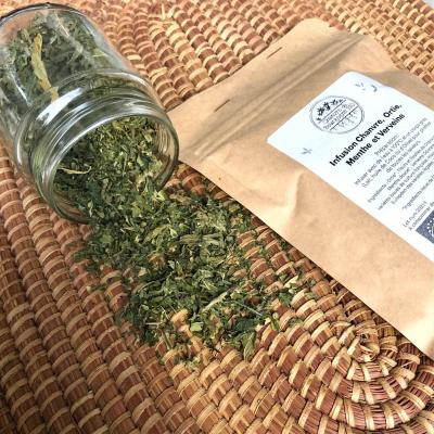 Infusion chanvre ortie menthe verveine borugogne thorains